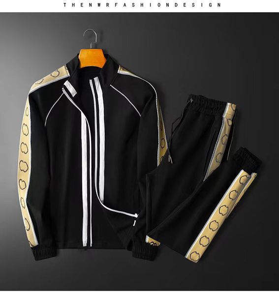 

fashion mens sweatershirts tracksuit sweaters jackets and pants hooded sweatshirt, Gray
