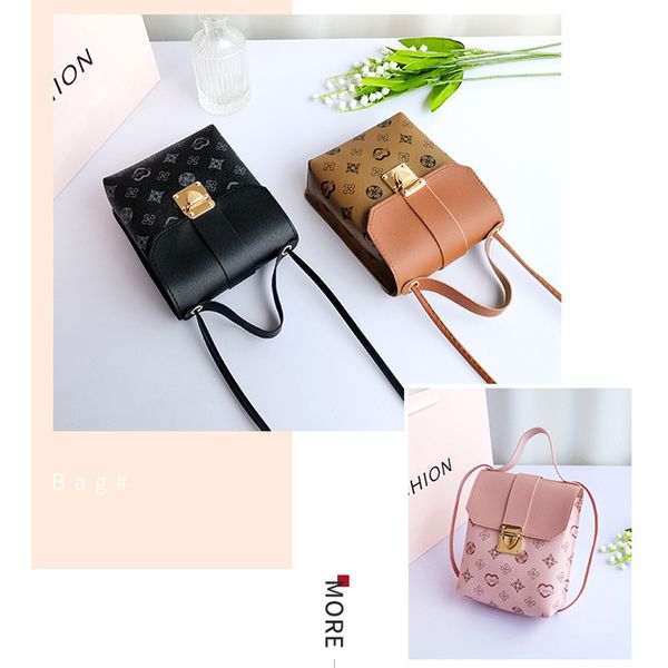 

crossbody mobile phone bags coin purses mini ladies handbags casual travel storage womens designers handbags, Red;black