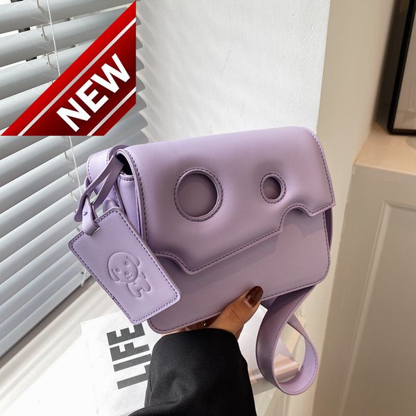 

direct sale quality discount sbag female 2022 and new chee color popular single shoulder simple diagonal small trend fashion women messenger