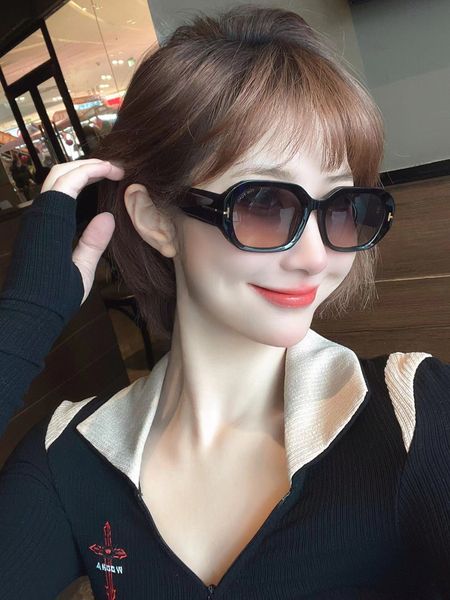 

designer sunglasses new small square sunglasses tf same fashion street women tf917, White;black