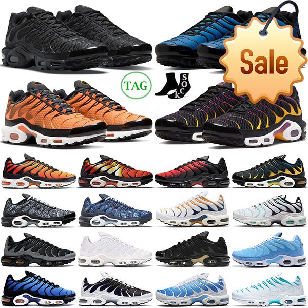 

2022 boots tn plus running shoes tns mens womens triple black hyper jade university blue oreo wild pr