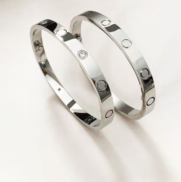 

stylish steel stainless bangles bracelets for ladies and gentlemen silver plated with 18k rose gold quality bracelet development team manufa, Golden;silver