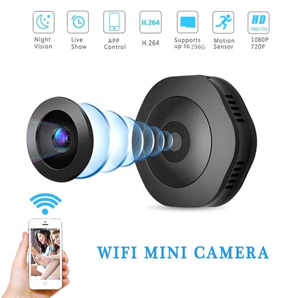 

h6 wifi camera digital video recorder mini cameras surveillance camera night vision motion detection remote viewing with ios android phone a
