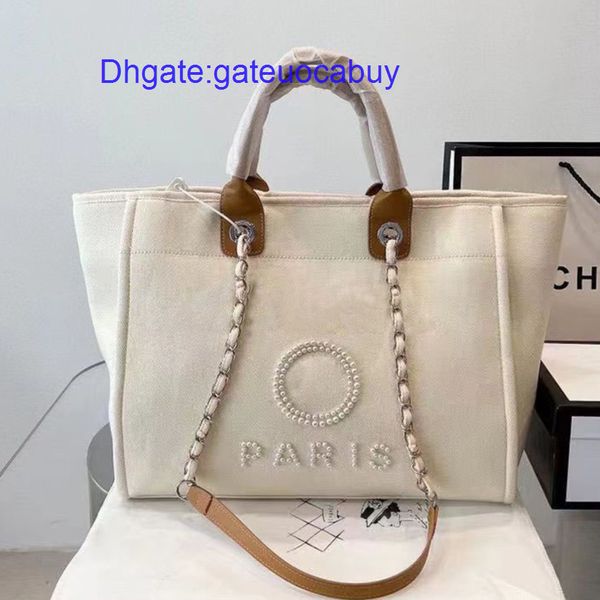 

fashion luxury label pearl beach bags brand ch evening bag designers canvas portable large capacity female handbag classic women big handbag