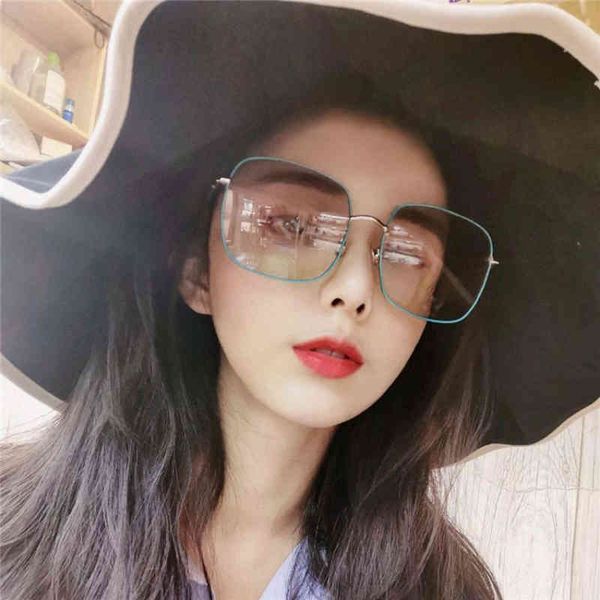 

sunglasses d family's fashionable and generous frame thin sunglasses; female ma sichun's same sunglasses stellaire 1 42ip, White;black