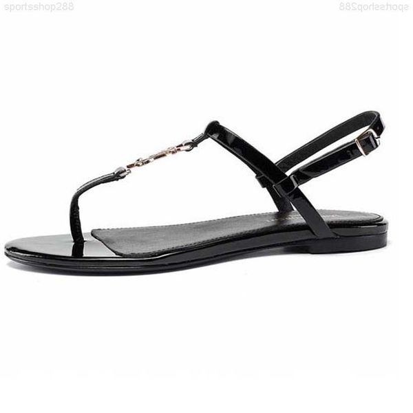 

quality designer high sandals slippers slides flip-flops golden letters smooth leather sandal women shoes red black with box