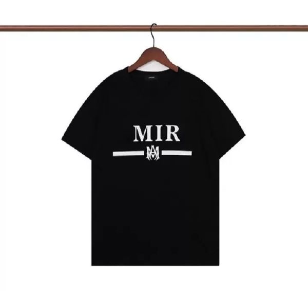 

22ss mens designer t shirt fashion tee men and women comfortable short sleeve summer tees shirts letter print round neck black white high-qu, White;black