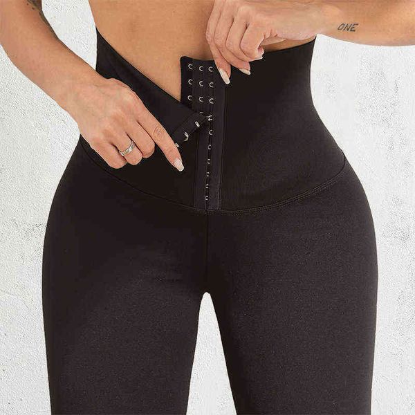 

nxy garment fitness women leggings corset push hip postpartum high waist yoga black pants workout sportswear gym running training tights 220