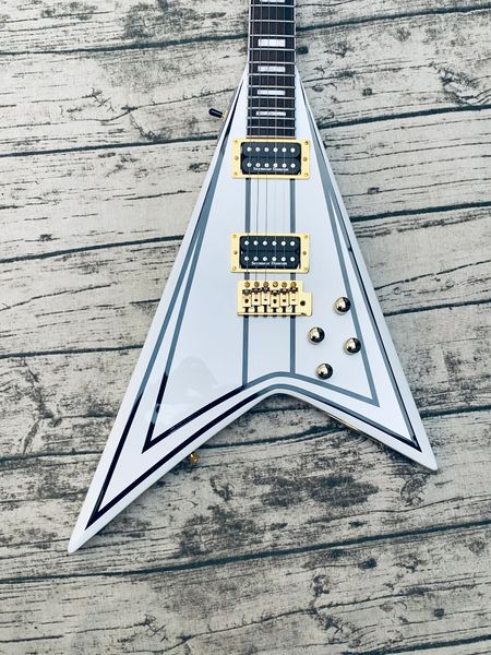 

quality randy rhoads rr flying v electric guitar