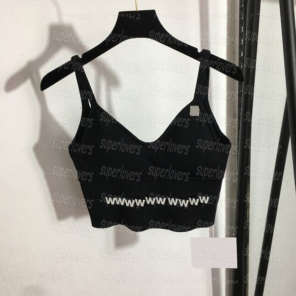 

luxury womens bra camis designer diamond design bras sports padded tanks cropped women girls camisoles, White