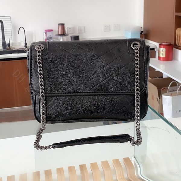 Retro Stripes Düz Çantalar Omuz Ccrossbody Siyah Mektup V Lüks Tasarımcı Çantalar Alışveriş Akşam Tuves Hasp Klasik Messenger Para Çantası Moda Cüzdanları