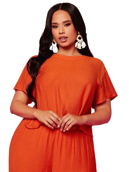 

plus solid tie back p84j#, Black