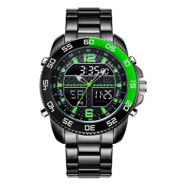 

quality men's watches waterproof electronic watch montre de luxe, Slivery;brown