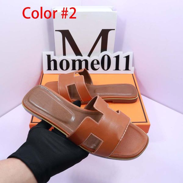 

net red h slippers female summer flat fashion outside leather h sandals korean version of the beach tourism word slippers 06, Black