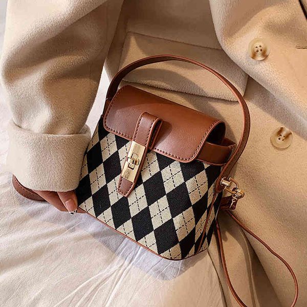 

super new msenger autumn and winter portable bucket 2022 luxury brand fashion design versatile ladies bags