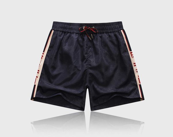 

fashion summer mens designer shorts quick drying swimwear printing board beach pants men swim short asian size m-xxxl 2021, White;black