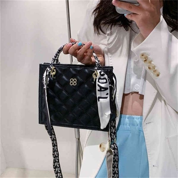 

super low discount fashionable embroidered thread small silk scarf hand bag chao version single shoulder tote bag 80% off outlet online