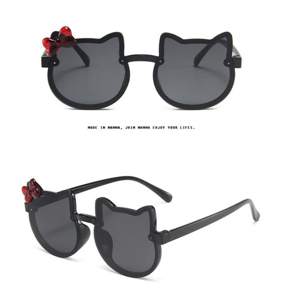Summer Boy Girls Outdoor Fashion Солнцезащитные очки котенок и детские солнцезащитные очки велосипед