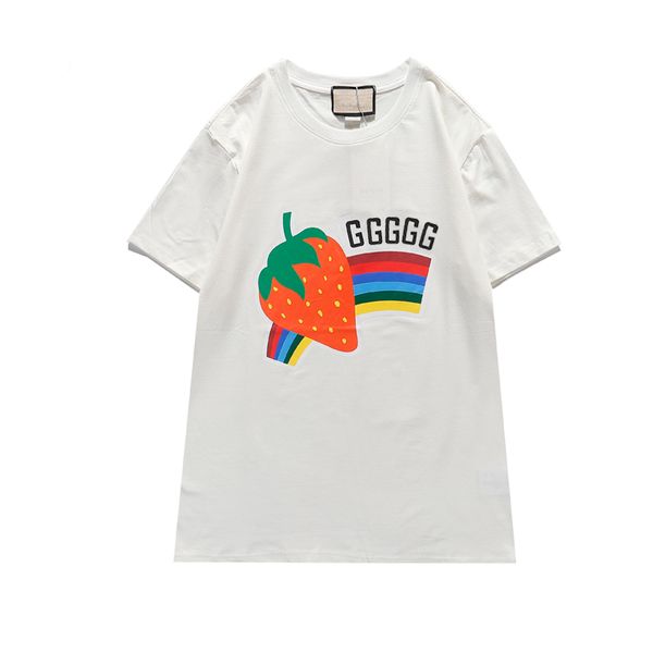 

fashion t shirt designer luxury women letter short sleeves senior men summer t-shirts breathable pure cotton kinds of n162, White