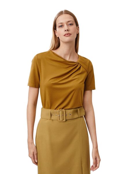 

motf premium modal twist t-shirt t9pi#, White