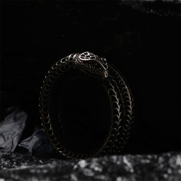 

the new 74% off gujia 925 sterling silver double soul snake couple men's and women's pair ring personality network red fashion hip