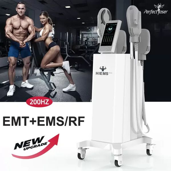 Máquina de escultura corporal de RF de alta frequência Eletropnético EMSLIMLIMLIMCLOT MUSCURSO MUITO DE MACHING EMS SLUMMOR para homens e mulheres Uso domiciliar