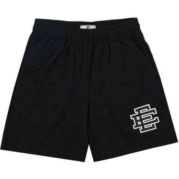 

fashion men's summer brand eric emanuel shorts luxury ee basic short designers newyork city skyline men fitness loose breathable women, White;black