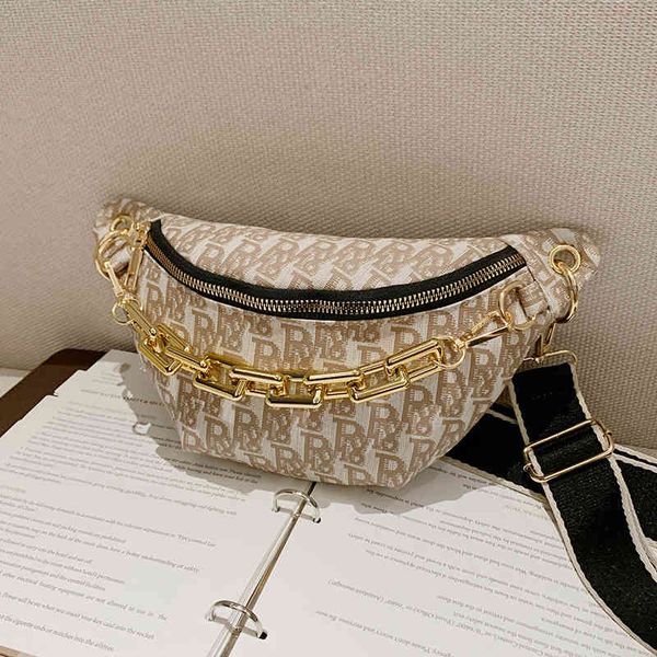 

new women's shoulder bag female version net red with ins messenger fashion chain chest