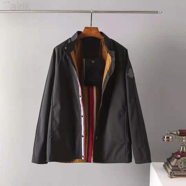 

designer monclair mens jackets bomber brand monclaires jacket designers men clothing europe and american style coat fashion hombre casual, Black;brown