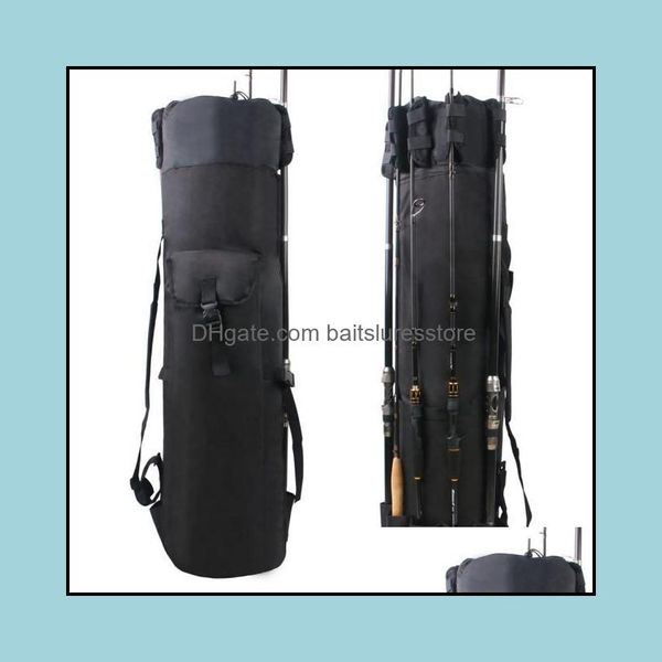 

fishing accessories sports outdoors shaddock portable mtifunction nylon s rod bag case tackle tools storage drop delivery 2021 pj634