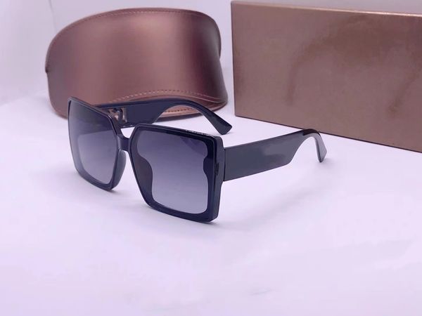 Sonnenbrille, modische Sonnenbrille für Herren und Damen, hochwertige Sonnenbrille für Mann und Frau, polarisierte UV400-Schutzgläser, Lederetui, Stoffbox, Zubehör 8069