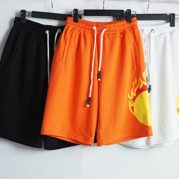 

men's shorts mens womens shorts designers palms short pants strip webbing casual clothes, White;black