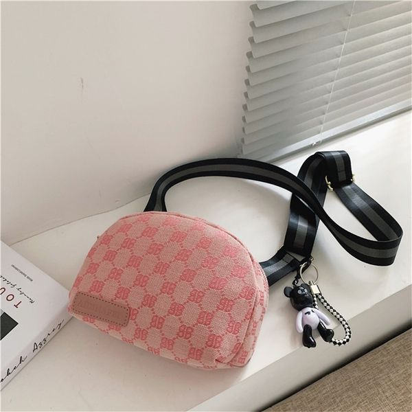 

women's fashion versatile single fashion checkered messenger 55% off holesale store