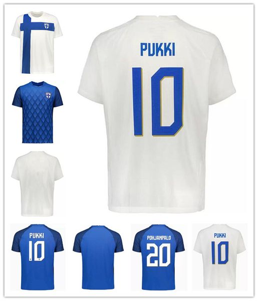 

2022 2023 finland soccer jerseys pukki skrabb football shirt 22 23 raitala jensen jersey suomi maillot de foot, Black;yellow