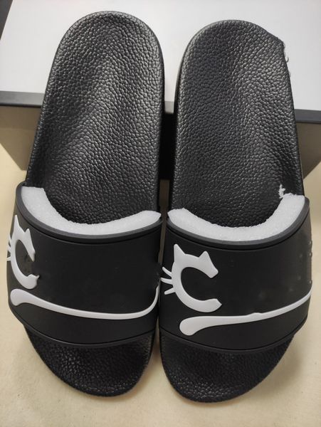 

designer slip on sandals trends platform perforated holes soft rubber slides fashion thick sole men women summer flip flops sliders beach sh, Black