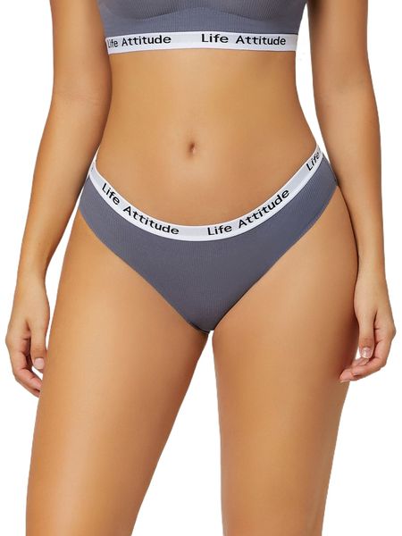 

letter tape no show panty h1ct#, Black;red