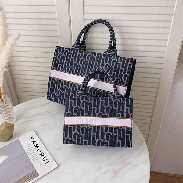 

large capacity women's red fashion one casual versatile ins tote clearance outlet sale