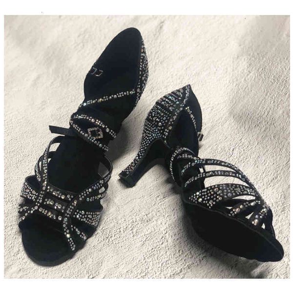 

shoes women's dress green black red shiny sole latin dance tpl9 8pza