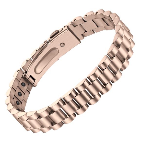 

chains jecanori magnetic bracelet for men titanium steel magnet therapy arthr amiuu, Silver