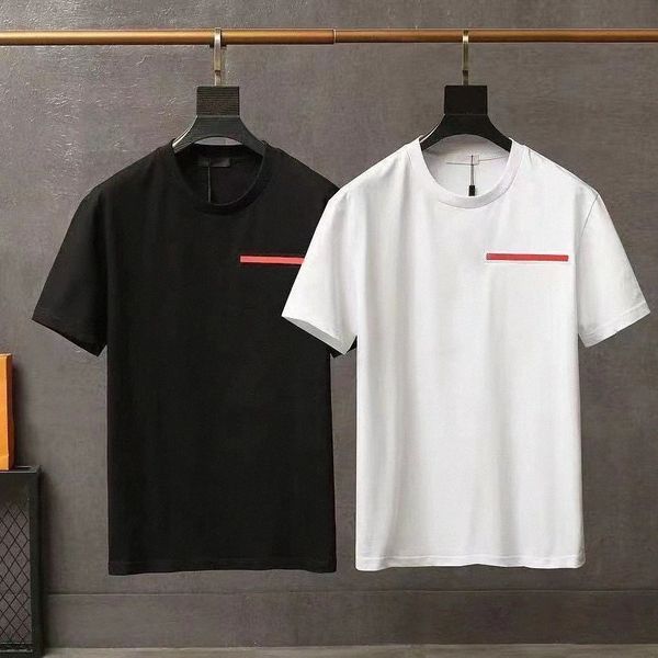 

summer mens r t-shirt spring tshirts sleeves tees vacation short sleeve casual letters printing size range s-xxl g3l0#, White;black