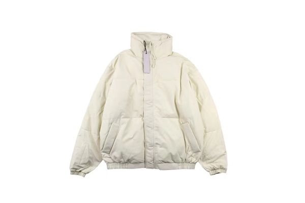 

f o g men and women light luxury down cotton garment double line high street jacket jacket fashion sports leisure, Black