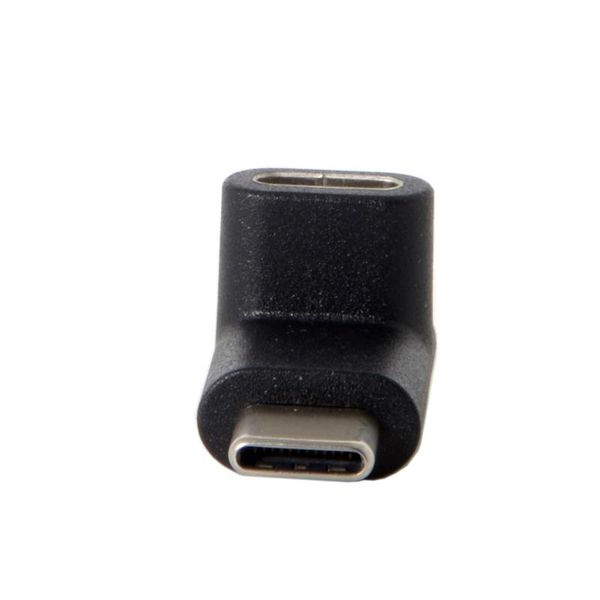 Компьютерные кабели разъемы обратимым на 90 градусов вверх или вниз по угловым угловым усилиям USB 3.1 Type-C Male-Adapter Advension Adapter для ноутбука Phoneco