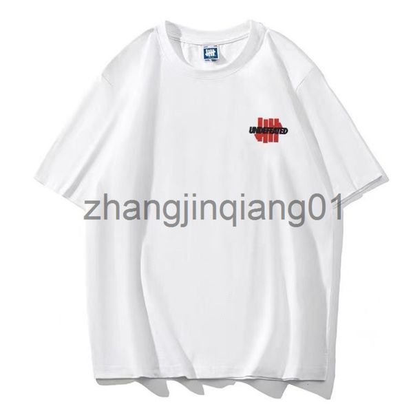 

22sss designer unbeaten t shirt men's and women's style vintage oversized luxe personalized street loose simple print fashion bran, White;black