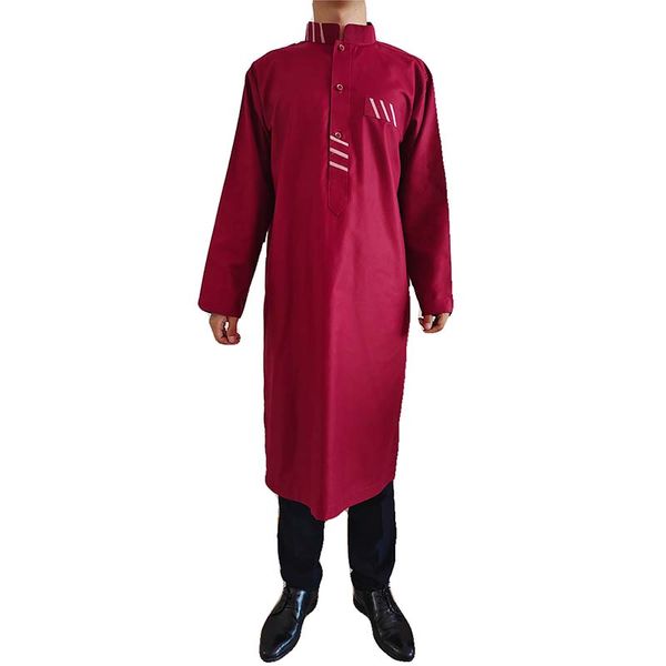 

ethnic clothing fashionable islamic ramadan prayer arabian robe, Red