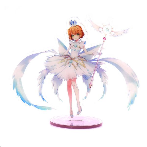 

huiya01 cardcaptor sakura card captor sakura li shaoran acrylic stand figure deskdecoration collection model toy cosplay doll q0722