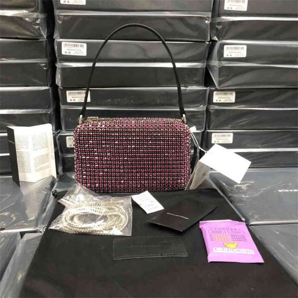 

evening bags bag women fashion full diamond armpit bright women's hand hand cow