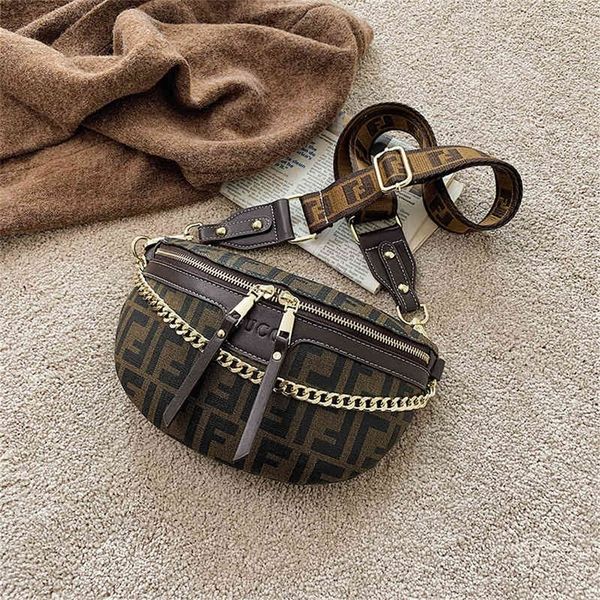 

female fashion new style one messenger leisure simple chest waist design purses online