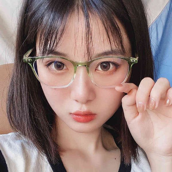 

sunglasses tr90 short sighted spectacle frame men's and women's rectangular insert pin pdu9, White;black