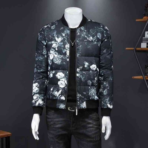 

fashion new men's down jacket luxury brand designer wholesale, Black