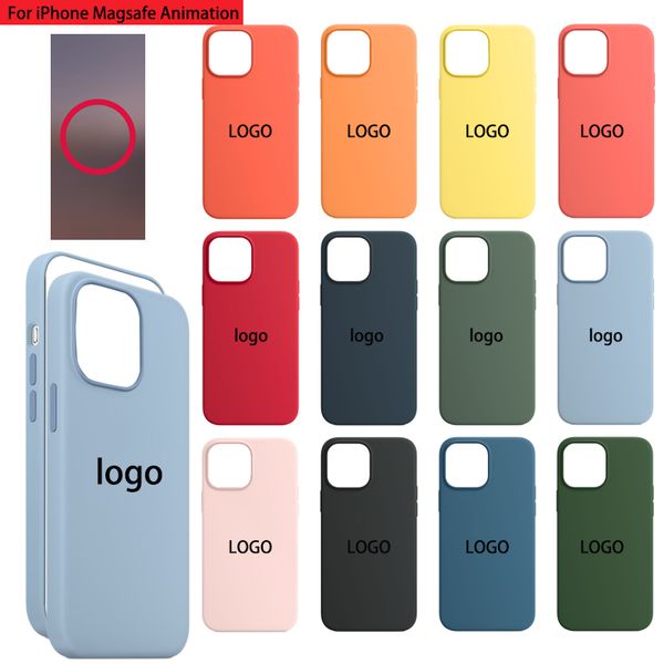 

for iphone 13 12 pro max 13promax 12promax magsafe silicone cases liquid silicone 3in1 high qaulity hybrid robot defender phone case